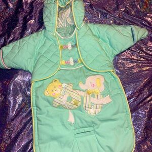 Vintage Climate Control Infant Snowsuit